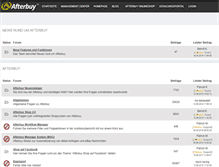 Tablet Screenshot of forum.afterbuy.de